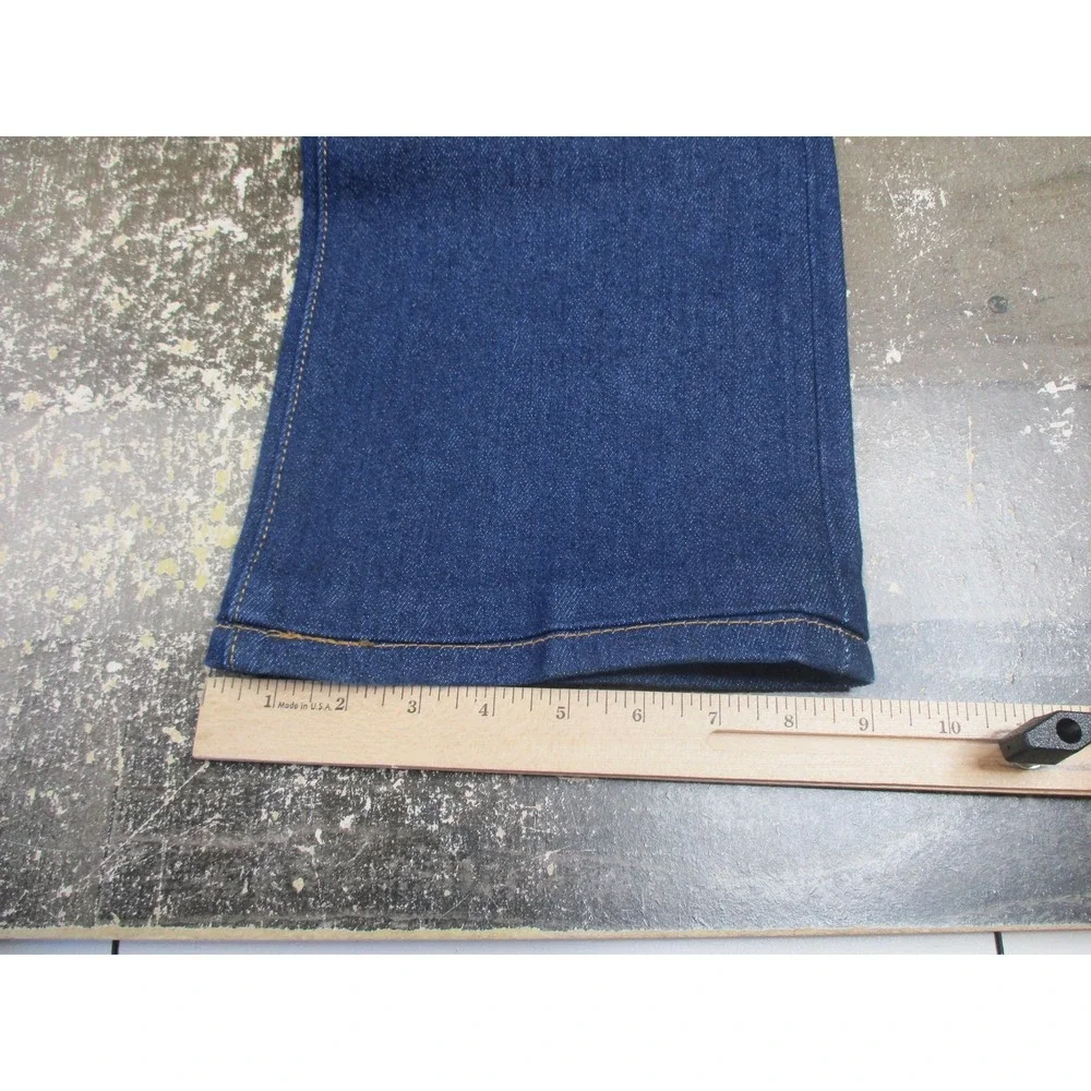 Levis 517 Jeans Mens 32x36 Fits 34x30 Blue Bootcut Classic Dark Wash Denim